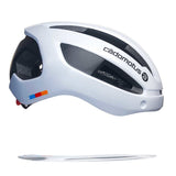Sigma-II Aerodynamic Cycling helmet with integrated visor