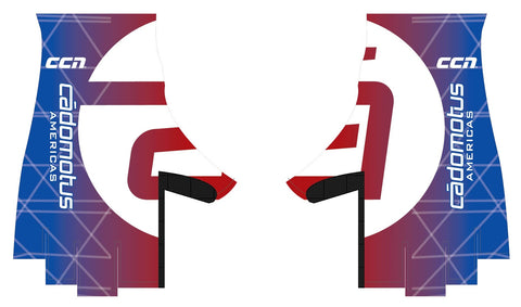 Red, White & Blue Pro Racing Gloves
