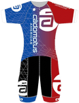 Red, White & Blue Pro Speed Suit