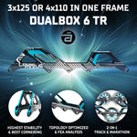 DualBox®6-TR Frame | 4x110mm and 3x125mm